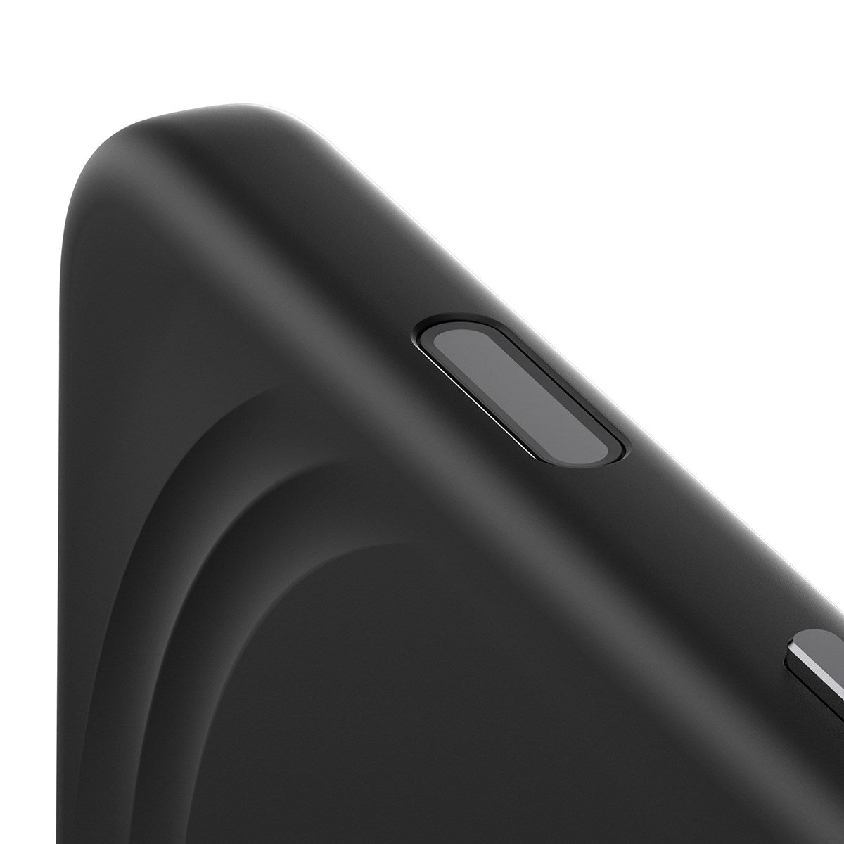 CARE™ by PanzerGlass® Flow Case Black w. Haptic Button & MagSafe iPhone 17 Pro